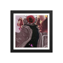 Load image into Gallery viewer, Framed Matte Giclée Print - Worlds Apart
