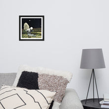 Load image into Gallery viewer, Framed Premium Luster Giclée Print - Lament of Icarus
