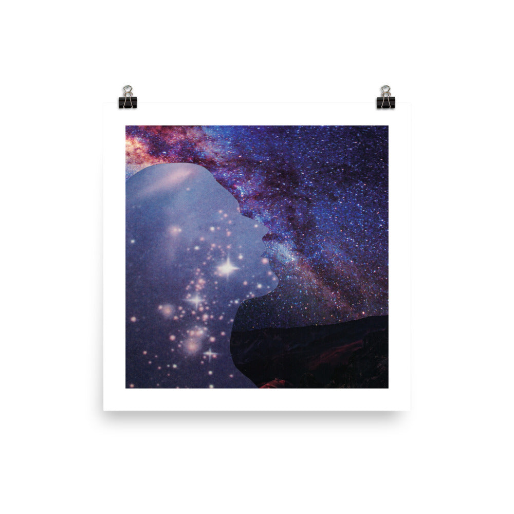 Unframed Premium Luster Giclée Print - I Am the Cosmos