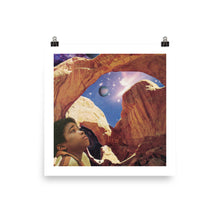 Load image into Gallery viewer, Unframed Premium Luster Giclée Print - Young Astronomer
